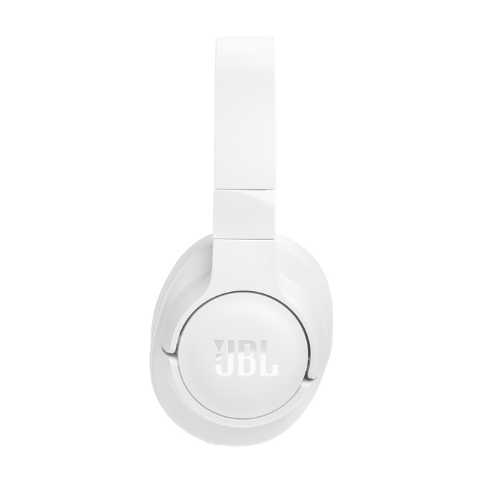 JBL Tune 770NC - White - Adaptive Noise Cancelling Wireless Over-Ear Headphones - Left image number null